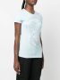 Philipp Plein T-shirt met doodskop van kristallen Blauw - Thumbnail 3