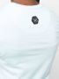 Philipp Plein T-shirt met doodskop van kristallen Blauw - Thumbnail 5