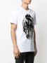Philipp Plein T-shirt met doodskop van kristallen Wit - Thumbnail 3