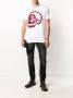 Philipp Plein T-shirt met doodskop Wit - Thumbnail 2