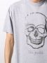 Philipp Plein T shirt met doodskopprint heren Polyester katoen XXXXL Grijs - Thumbnail 5