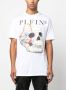 Philipp Plein T-shirt met doodskopprint Wit - Thumbnail 2