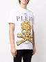 Philipp Plein T-shirt met doodskopprint Wit - Thumbnail 4