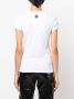 Philipp Plein T-shirt met doodskopprint Wit - Thumbnail 4