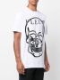 Philipp Plein T-shirt met doodskopprint Wit - Thumbnail 4