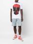 Philipp Plein T-shirt met doodskopprint Wit - Thumbnail 2