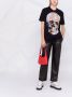 Philipp Plein T-shirt met doodskopprint Zwart - Thumbnail 2