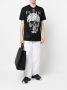 Philipp Plein T-shirt met doodskopprint Zwart - Thumbnail 2