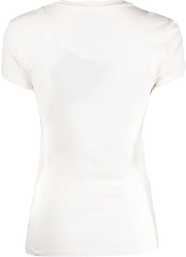 Philipp Plein T-shirt met geborduurd logo Wit