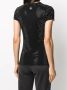 Philipp Plein T-shirt met geborduurde kristallen Zwart - Thumbnail 4