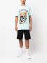 Philipp Plein T-shirt met grafische print Blauw - Thumbnail 2