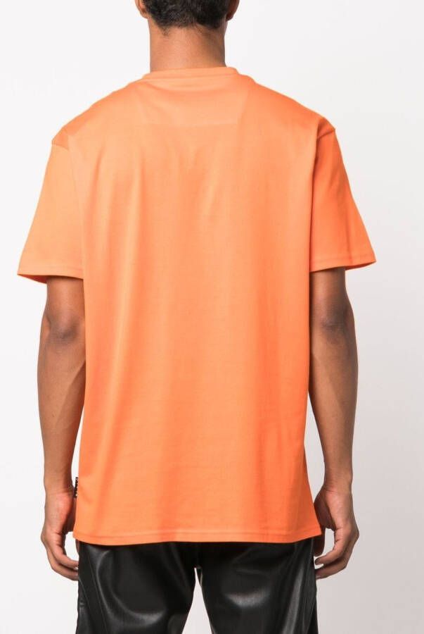 Philipp Plein T-shirt met grafische print Oranje