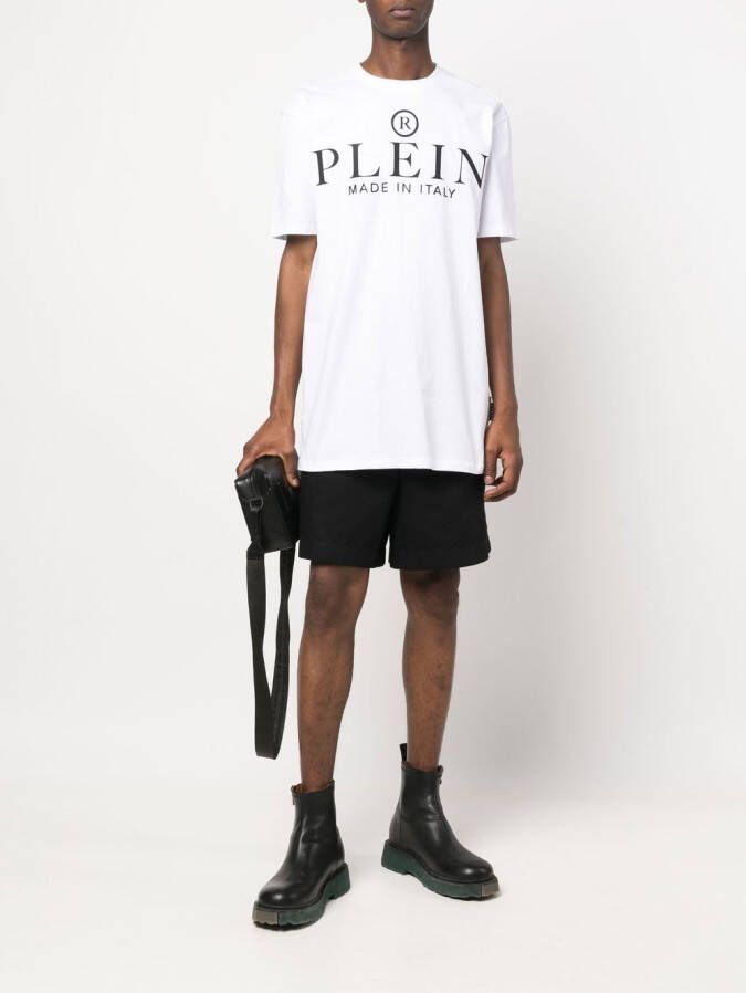 Philipp Plein T-shirt met grafische print Wit