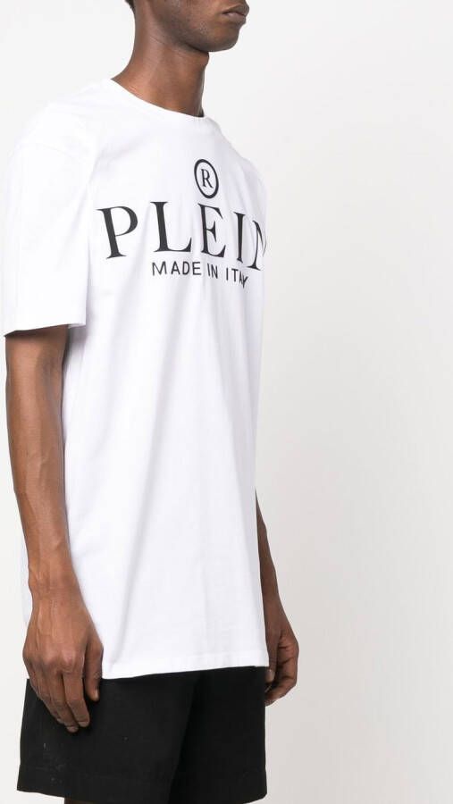 Philipp Plein T-shirt met grafische print Wit