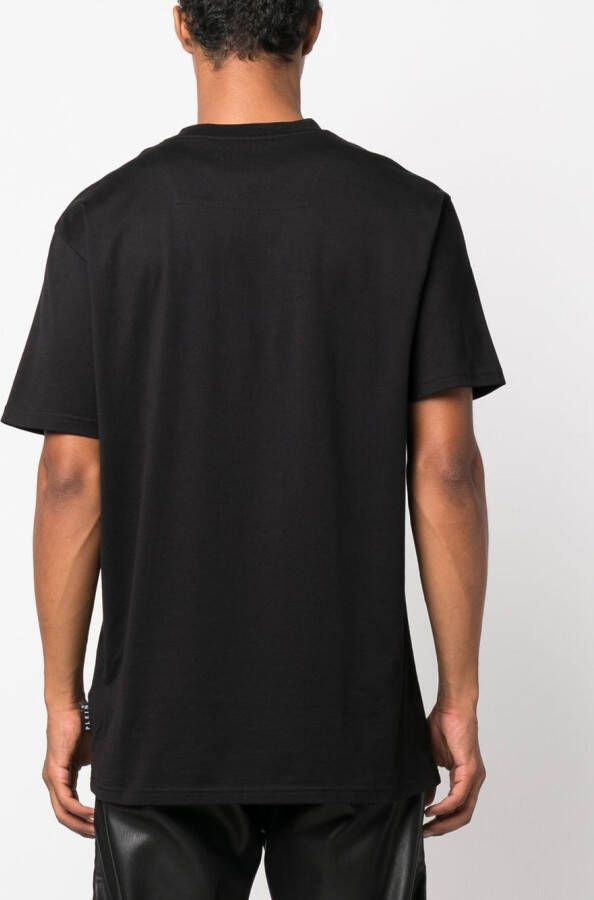 Philipp Plein T-shirt met grafische print Zwart