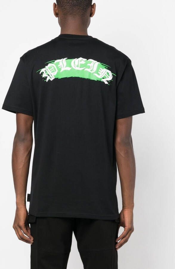 Philipp Plein T-shirt met grafische print Zwart