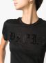 Philipp Plein T-shirt met logo van stras Zwart - Thumbnail 5