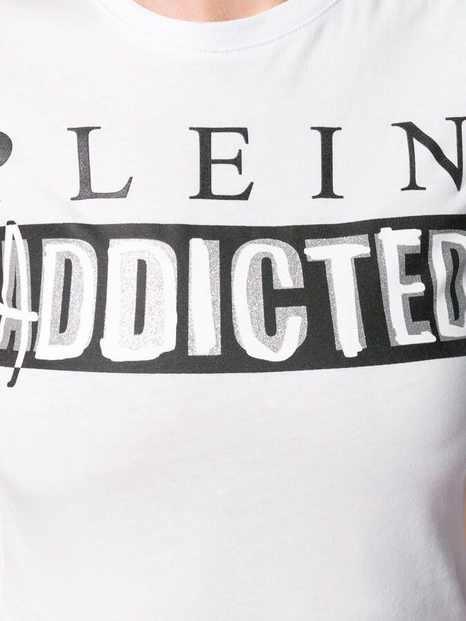 Philipp Plein T-shirt met logo Wit