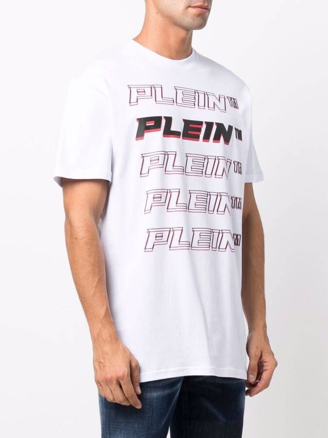 Philipp Plein T-shirt met logo Wit