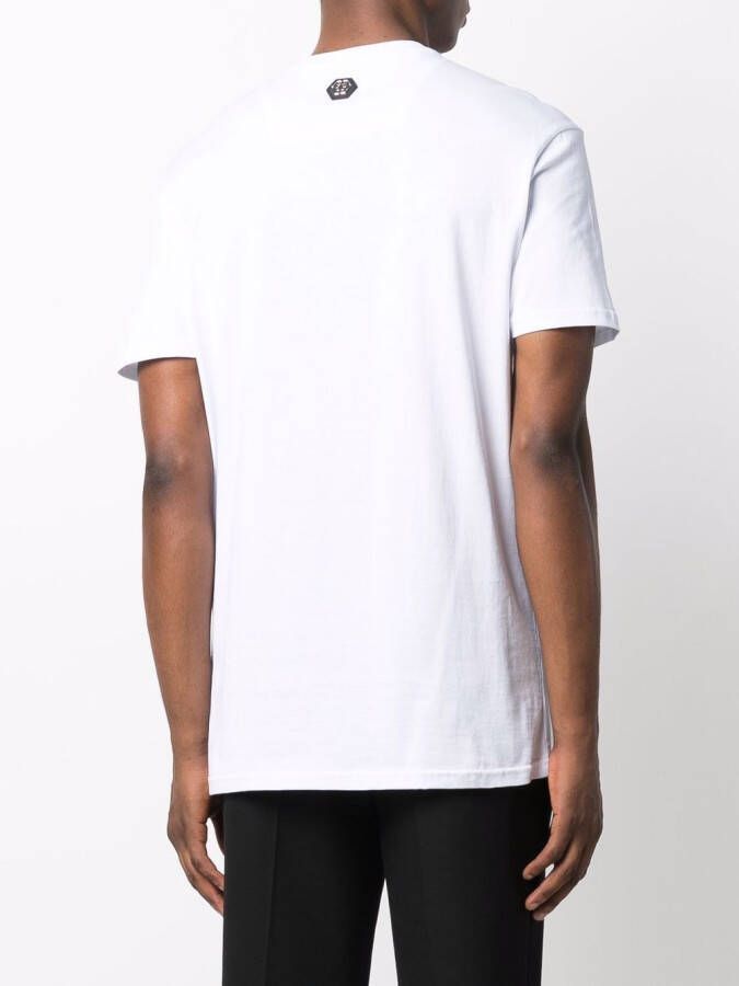 Philipp Plein T-shirt met logo Wit