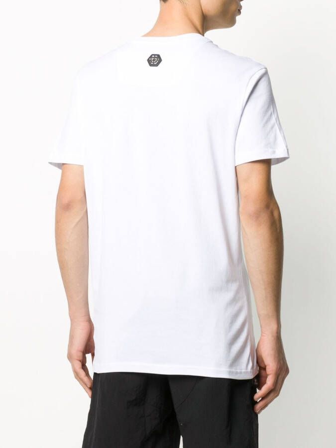Philipp Plein T-shirt met logo Wit