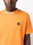 Philipp Plein T-shirt met logopatch Oranje - Thumbnail 5