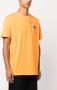 Philipp Plein T-shirt met logopatch Oranje - Thumbnail 3