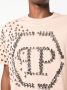 Philipp Plein T-shirt met logoprint Beige - Thumbnail 5
