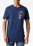 Philipp Plein T-shirt met logoprint Blauw - Thumbnail 3