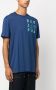 Philipp Plein T-shirt met logoprint Blauw - Thumbnail 3