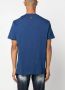 Philipp Plein T-shirt met logoprint Blauw - Thumbnail 4
