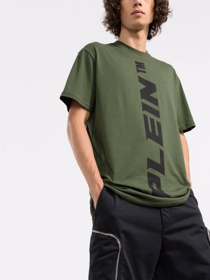 Philipp Plein T-shirt met logoprint Groen