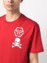 Philipp Plein T-shirt met logoprint Rood - Thumbnail 5
