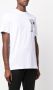 Philipp Plein T-shirt met logoprint Wit - Thumbnail 4