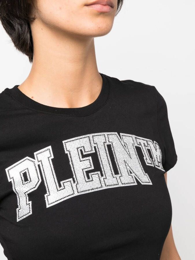 Philipp Plein T-shirt met logoprint Zwart