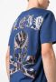 Philipp Plein T-shirt met pailletten Blauw - Thumbnail 5