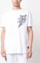 Philipp Plein T-shirt met paisley-print Wit - Thumbnail 3