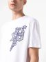 Philipp Plein T-shirt met paisley-print Wit - Thumbnail 5