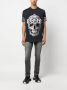 Philipp Plein T-shirt met paisley print Zwart - Thumbnail 2