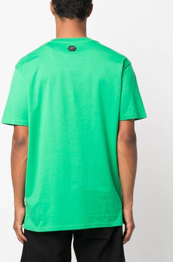 Philipp Plein T-shirt met print Groen