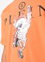 Philipp Plein T-shirt met print Oranje - Thumbnail 5
