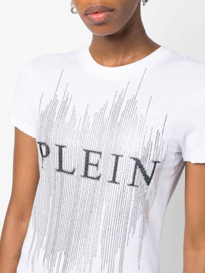 Philipp Plein T-shirt met print Wit