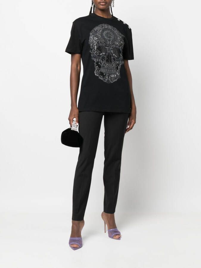 Philipp Plein T-shirt met print Zwart