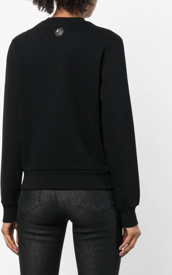 Philipp Plein T-shirt met print Zwart