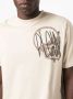 Philipp Plein T-shirt met ronde hals Beige - Thumbnail 5