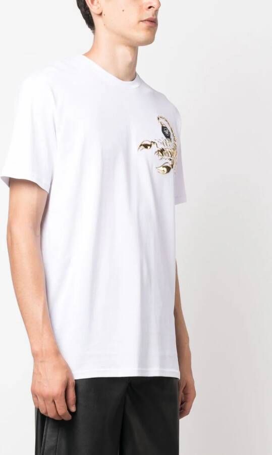 Philipp Plein T-shirt met ronde hals Wit