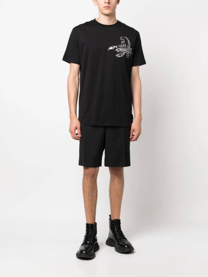 Philipp Plein T-shirt met ronde hals Zwart