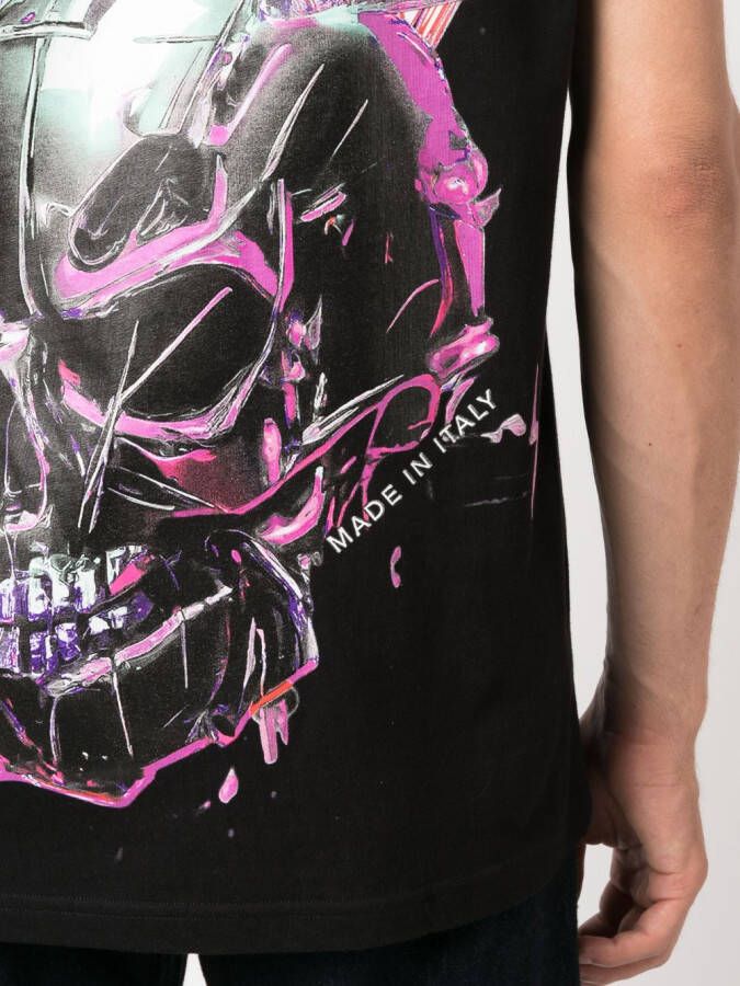 Philipp Plein T-shirt met ronde hals Zwart