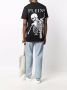 Philipp Plein T-shirt met skeletprint Zwart - Thumbnail 2