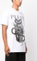 Philipp Plein T-shirt met slangenprint Wit - Thumbnail 3